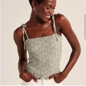Abercrombie Green Tank Top